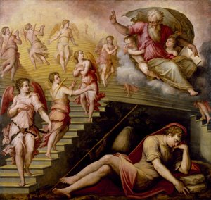 Le Rêve de Jacob, 1558 - Giorgio Vasari